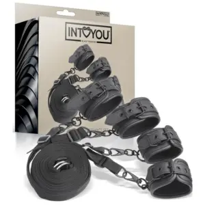 Intoyou Black Shadow - Ágyhoz kötöző szett - Image 2