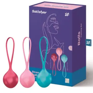 Satisfyer Strengthening Balls - Szimpla gésagolyó szett (3 részes) - Image 3
