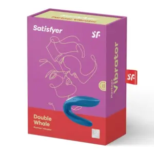 Satisfyer Double Whale - Vízálló,akkus párvibrátor - Image 5