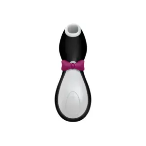 Satisfyer Penguin - Akkus, vízálló csiklóizgató (fekete-fehér) - Image 7