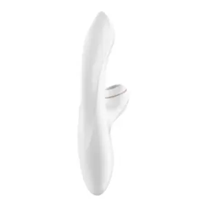 Satisfyer Pro+ G-spot - Csiklóizgató és G-pont vibrátor (fehér) - Image 4