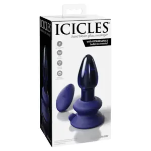 Icicles No.85 - Távirányítós üveg análdugó - Image 2