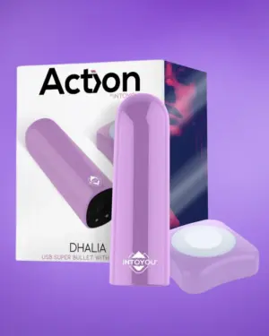Action Dhalia - Akkus, távirányítós csiklóizgató