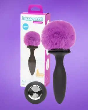 Happy Rabbit - Távirányítós análdugó készlet