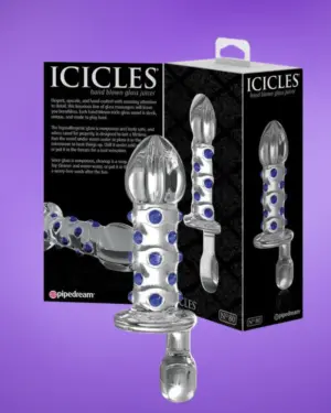 Icicles No.80 - Üveg análdugó