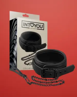 Intoyou Black Shadow - Nyakörv pórázzal