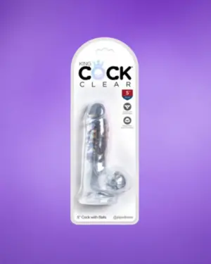 King Cock 5" - Zselés dildó