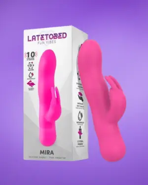 Latetobed Mira - Nyuszis vibrátor (pink)