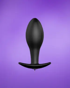 Pretty Love - Vibrációs análdugó távirányítóval (fekete)