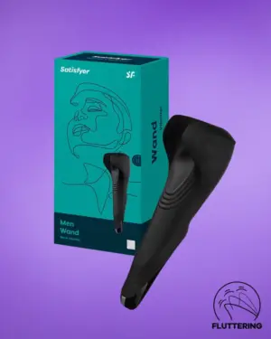 Satisfyer Men Wand - Akkus,vízálló makkvibrátor (fekete)