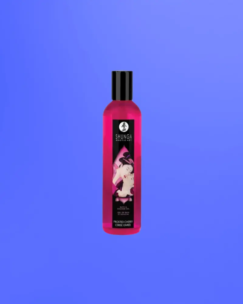 Shunga Bath Gel - Fürdő és tusoló zselé (cseresznye)