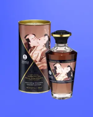 Shunga Massage Oil - Melegítő hatású masszázsolaj (csokoládé)