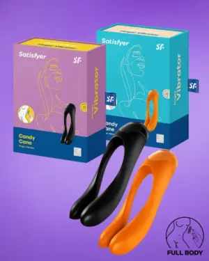 Satisfyer Candy Cane - Akkus,vízálló párvibrátor