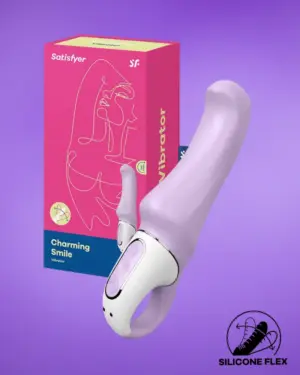 Satisfyer Vibe Charming - Vízálló,akkus g-pont vibrátor (lila)