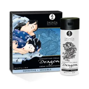 Shunga De Virlate Dragon - Potencianövelő sárkánykrém férfiaknak (60ml) - Image 2