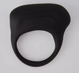 Pretty Love Bertram - Vibrációs péniszgyűrű (fekete) - Image 4