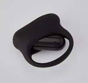 Pretty Love Bertram - Vibrációs péniszgyűrű (fekete) - Image 3