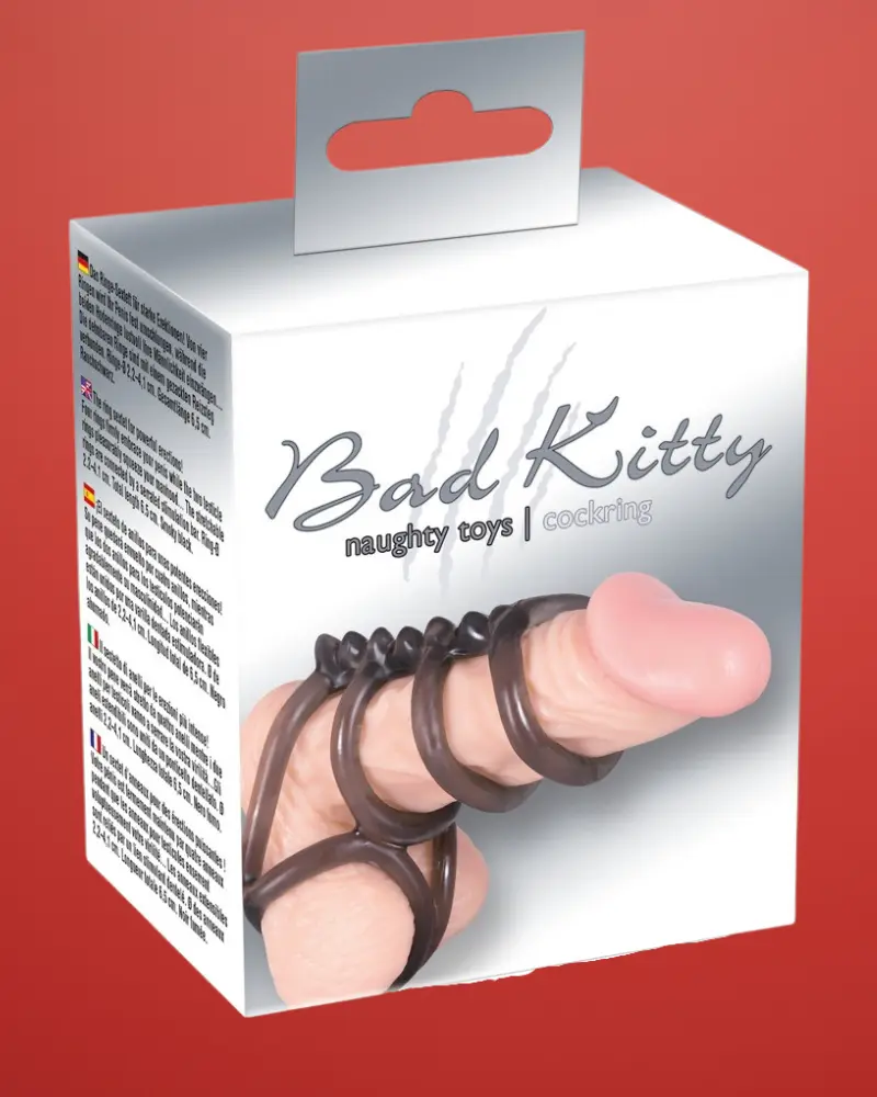 4024144513772-1666785524518.webp Bad Kitty - Tüskés pénisz és heregyűrű - Image 1