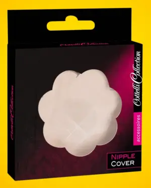 Cottelli Nipple Cover - Virág mellbimbó tapasz - natúr (12db)