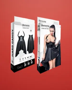 Demoniq Christine - Mellemelős ördög szoknya