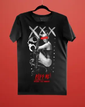 Demoniq TSHRB004 - Fekete póló