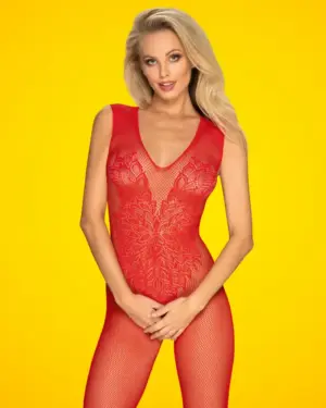 Obsessive N112 - Piros harisnyaoverál