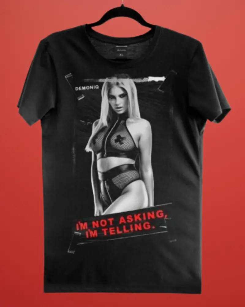 Demoniq TSHRB008 - Fekete póló