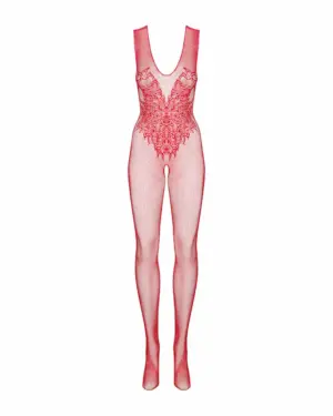 Obsessive N112 - Piros harisnyaoverál - Image 5