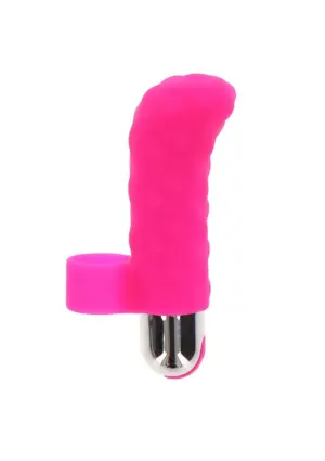 Toyjoy Tickle Pleaser - Tölthető ujj vibrátor (pink) - Image 2