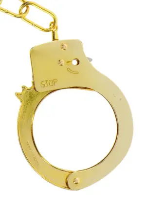 Toyjoy Metal Handcuffs - Fém bilincs (arany) - Image 3