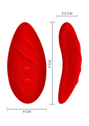 ToyJoy Divine - Távirányítós rezgős bugyi (piros) - Image 4