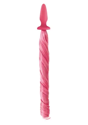 Unicorn Tails - Análplug lófarokkal (pink) - Image 2