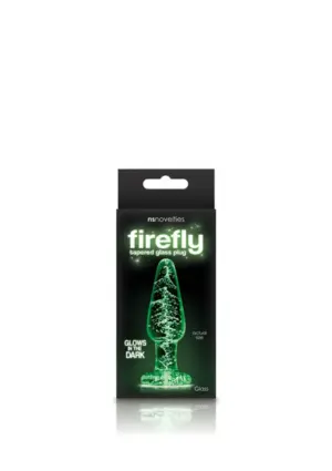FireFly Glass Plug - Világítós üveg análdugó S - Image 2