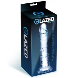 Glazed - Áttetsző dildó (19cm) - Image 3