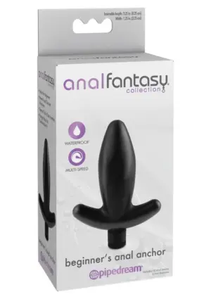 Anal Fantasy Beginner - Vibrációs análtágító (fekete) - Image 2