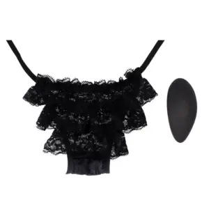 Tardenoche Bliss - Akkus,vibrációs bugyi (fekete) - Image 5