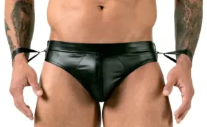 Svenjoyment - Hátul nyitott, csuklópántos férfi alsó - Image 4