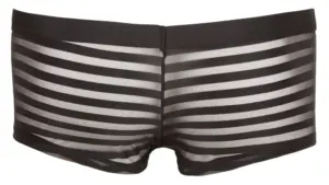 Svenjoyment - Áttetsző, csíkos boxer (fekete) M - Image 2