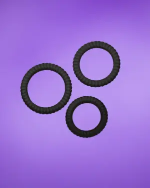 You2Toys - Lust péniszgyűrű trió - fekete