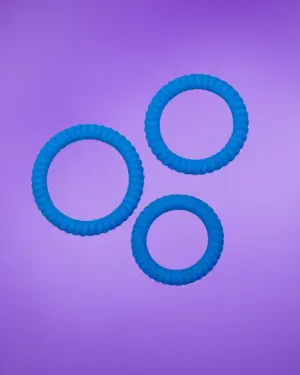 You2Toys - Lust péniszgyűrű trió - kék