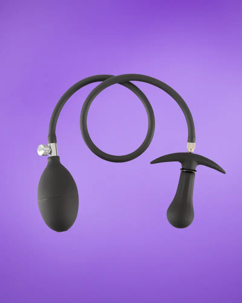 402414452027511-1667986528332.webp You2Toys - Golyós, pumpálható anál dildó (fekete) - Image 1