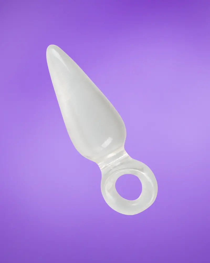 You2Toys - Finger Plug - Análujj dildó (áttetsző)