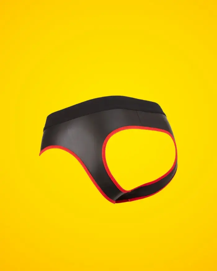 Svenjoyment - Nyitott Jock alsó (fekete-piros)