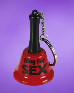 Szexre hívó kulcstartó csengő