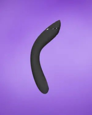 Womanizer OG - Akkus, vízálló 2in1 léghullámos G-pont vibrátor (fekete) - Image 2