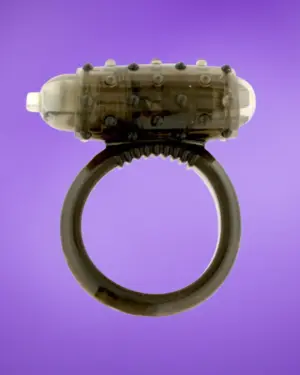 Mini Vibrating Cockring - Vibrációs péniszgyűrű (fekete)
