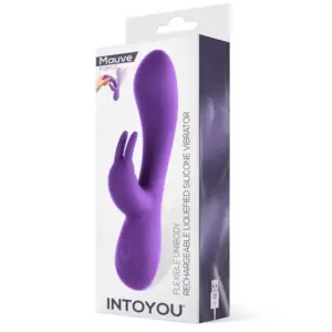 Intoyou Mauve Unibody - Nyuszis vibrátor (lila) - Image 3
