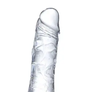 Glazed - Áttetsző dildó (19cm) - Image 5