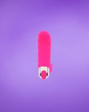 Toyjoy Tickle Pleaser - Tölthető ujj vibrátor (pink)
