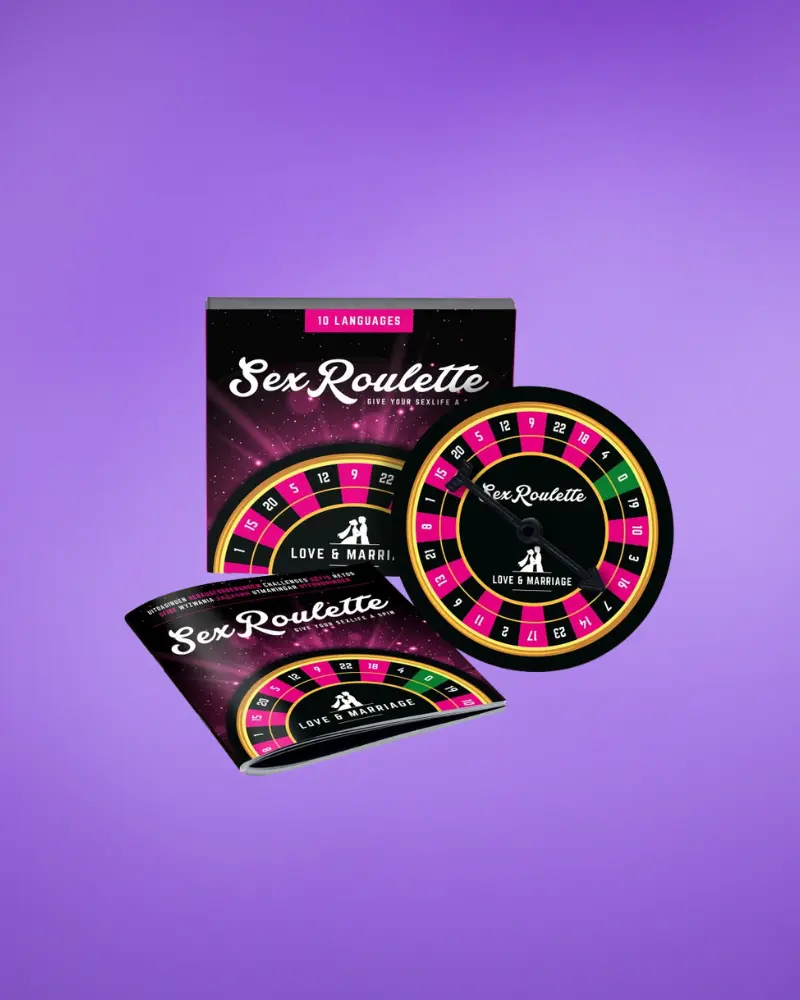 6039123320634-1668505253608.webp Sex Roulette Love & Married - Szex társasjáték (10 nyelven) - Image 1